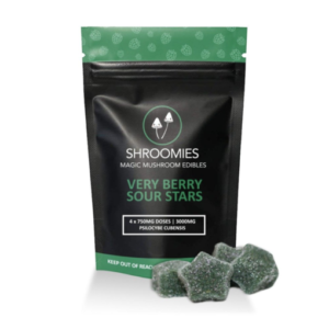 Buy Shroomies Cherry Lime Sour Stars 3000MG Online